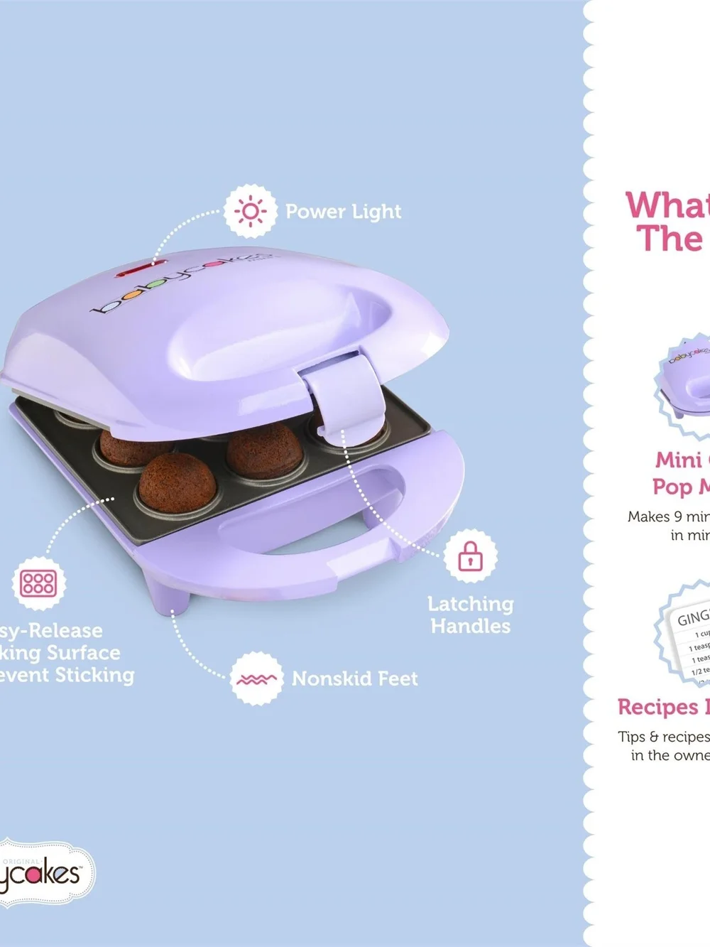 Babycake Cake Pop Maker 9 Count